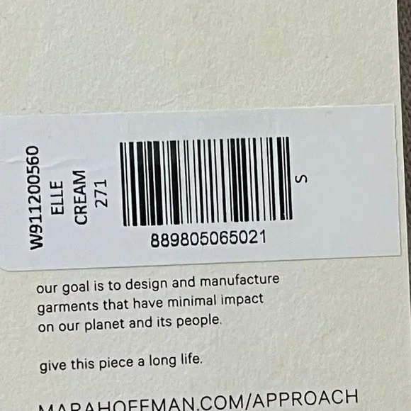 NEW!  Mara Hoffman Elle Dress in Cream - Picture 13 of 14